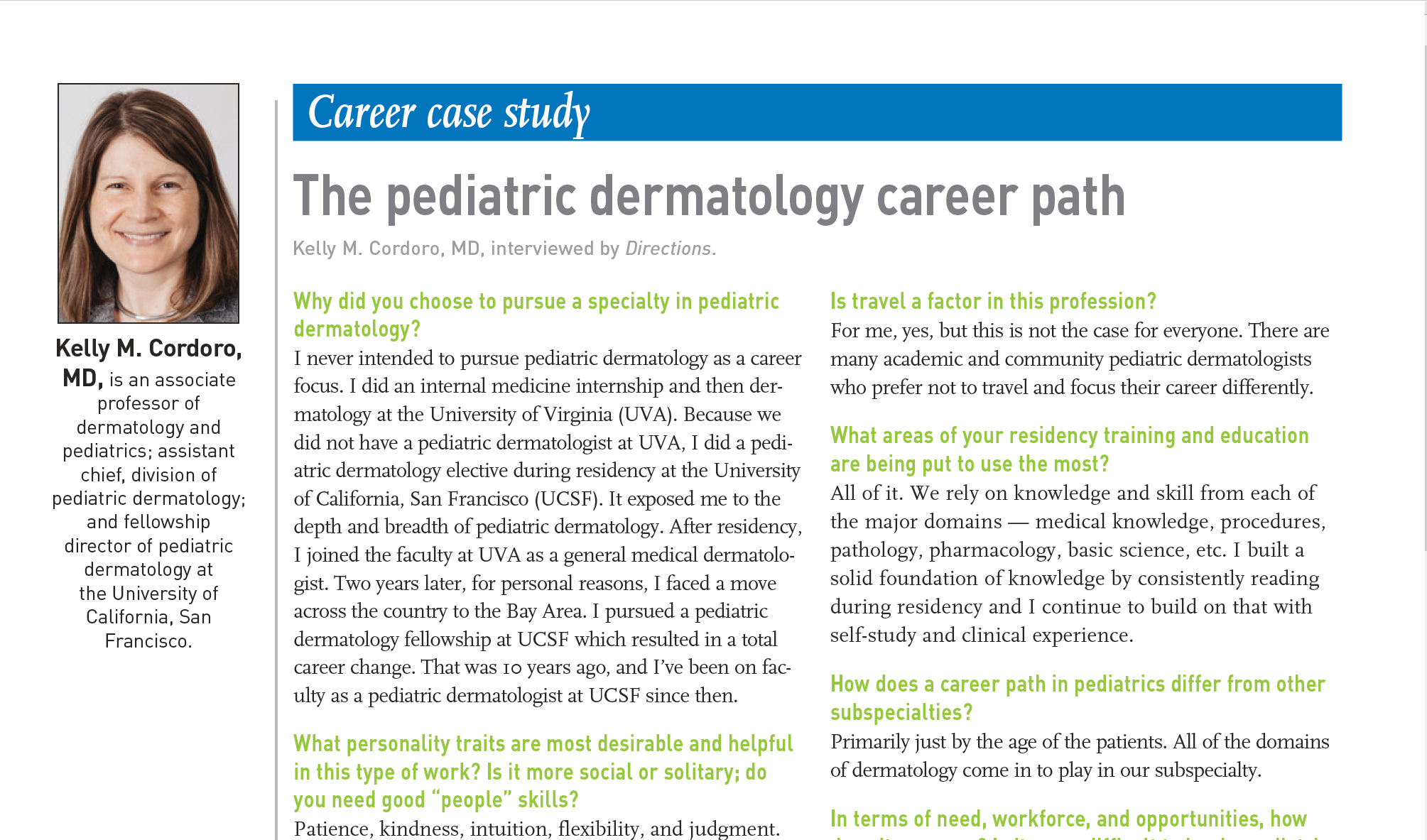 PDF of pediatric career case study
