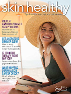 AAD | Skin Healthy magazine’s cover for Summer 2025 issue