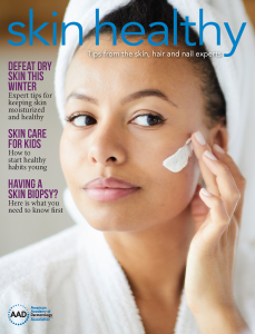 Skin Healthy magazine cover Winter 2022