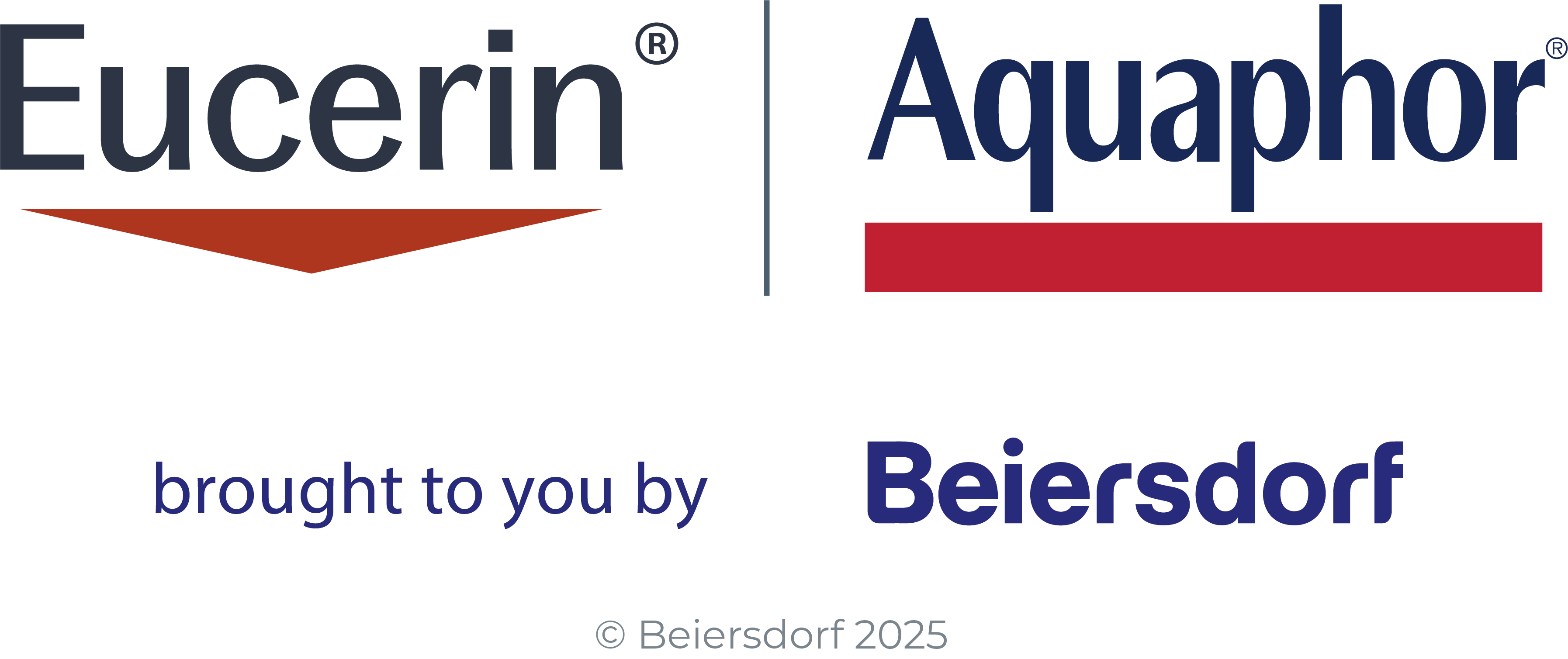 Logos for Eucerin & Aquaphor Alliance