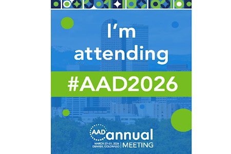 2026 AAD Annual Meeting social media toolkit card image