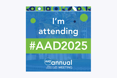 2025 AAD Annual Meeting social media toolkit card image