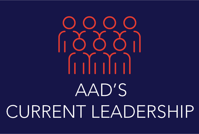 Card illustration for the AAD's current leadership