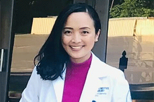Therese Anne Limbana, fourth-year medical student at New York College of Osteopathic Medicine.
