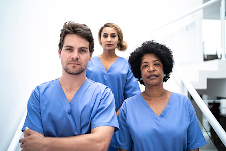 Staff ready to take action against Medicare cuts.