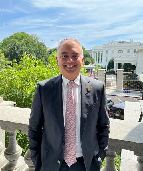 Dr. Desai in Washington