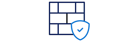 Icon depicting firewall