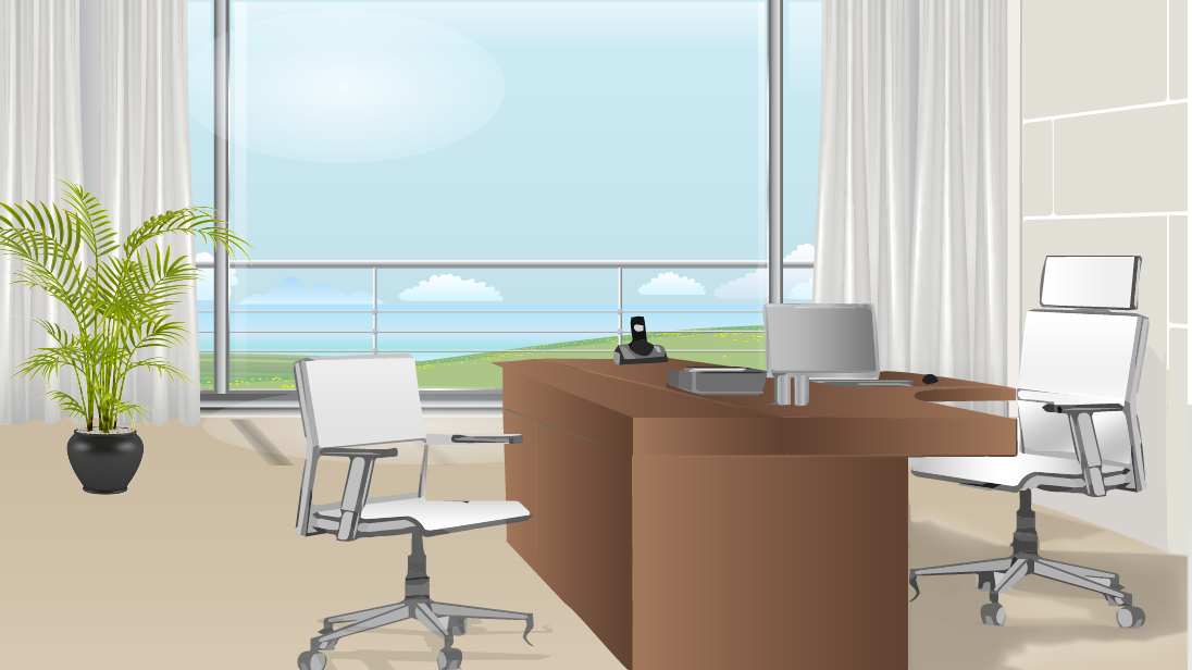 Illustration for private office, office optimization