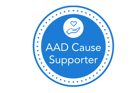 AM22 Support the Cause badge icon