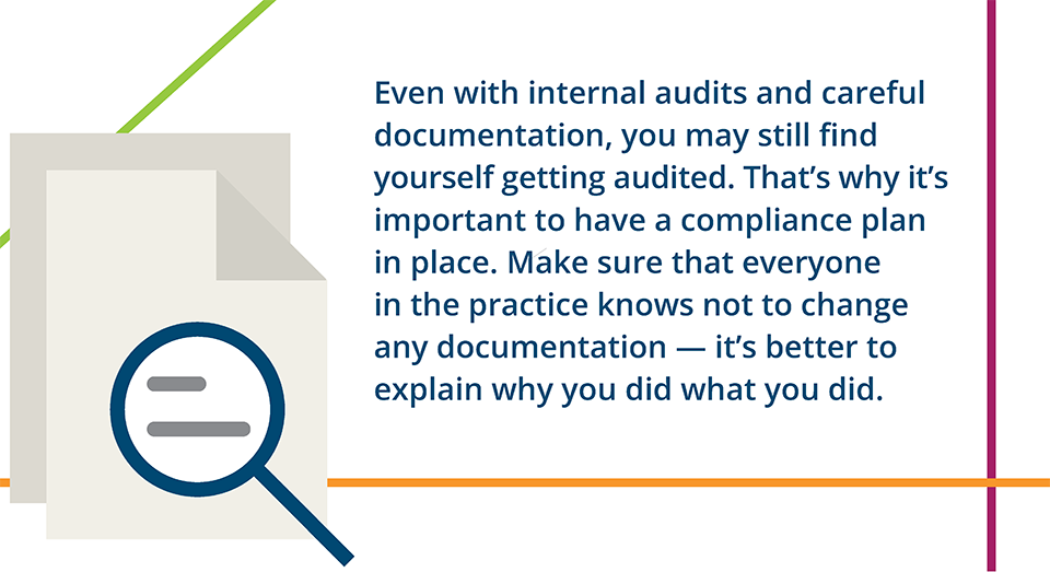 Surviving an audit infographic