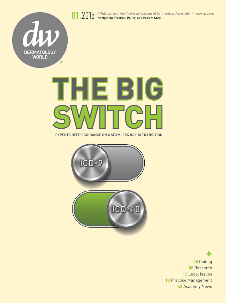 Dermatology World cover July 2015