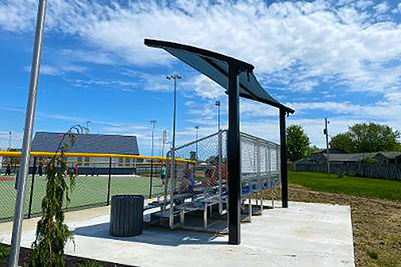 Shade Structure Grant recipient, Miracle League Field of Findlay
