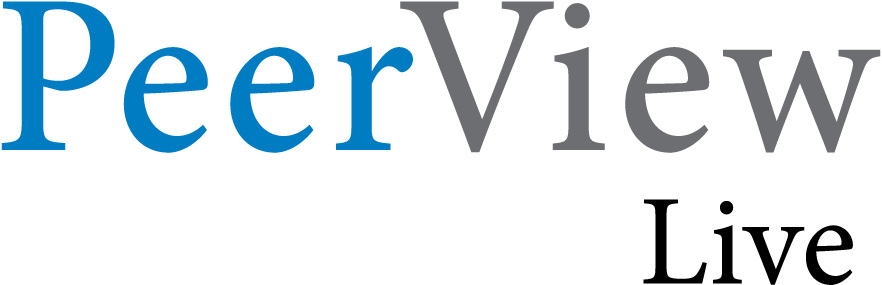 Peer View Live logo