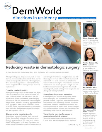 Directions in Residency Summer 2026 cover image