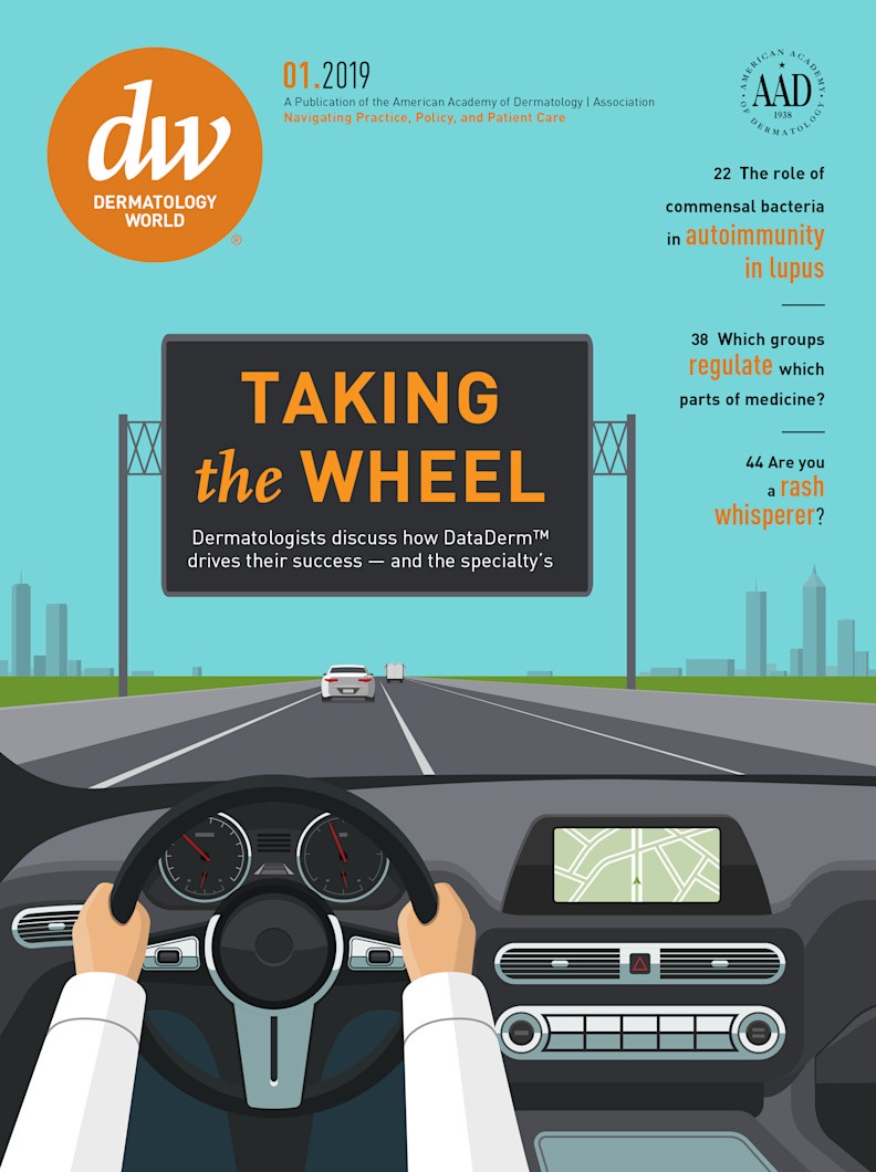Dermatology World cover January 2019