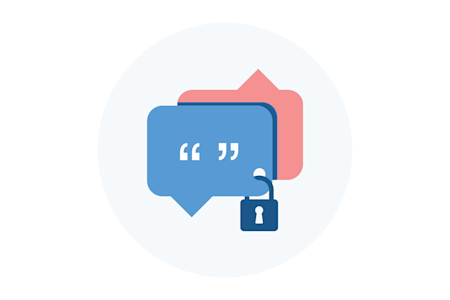 Illustration for using the portal to exchange secure messages