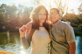 girl and boy teens