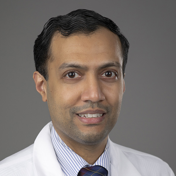 Headshot of Vinod Nambudiri, MD, MBA, EdM, FAAD, associate professor of 
dermatology at Harvard Medical School