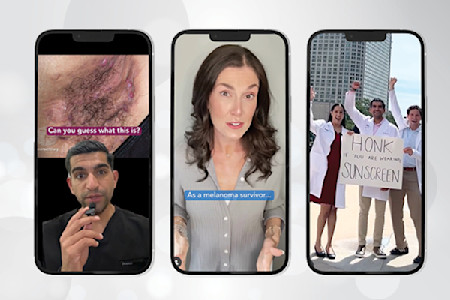 Image of Your Dermatologist Knows social media pages in mobile