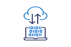 Icon depicting backing up data