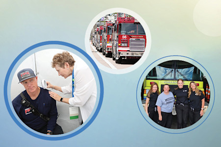 Card image for firefighter skin cancer checks