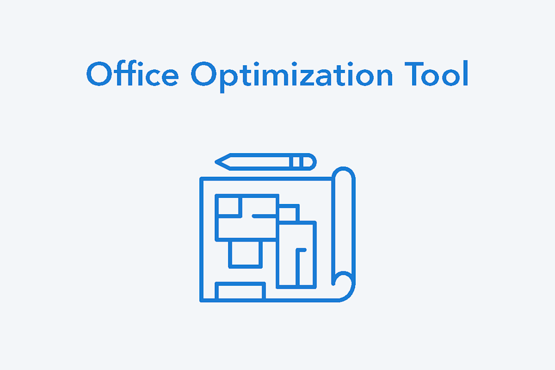 Card illustration for office optimization