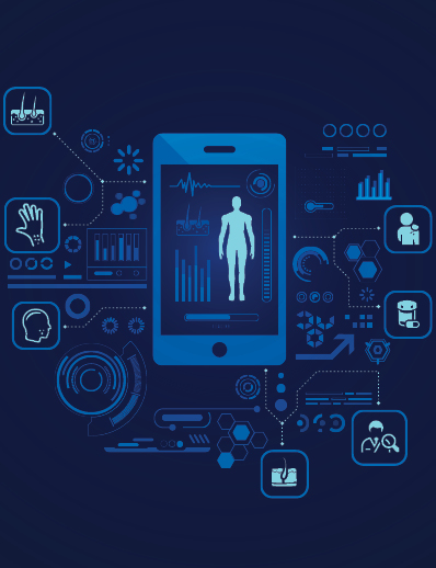 Dermatology World abstract illustration of technology