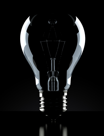 Dermatology World abstract illustration of lightbulb