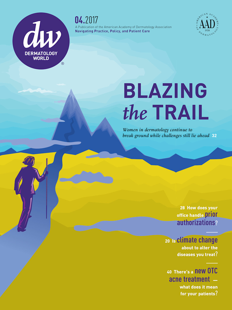 Dermatology World cover April 2017