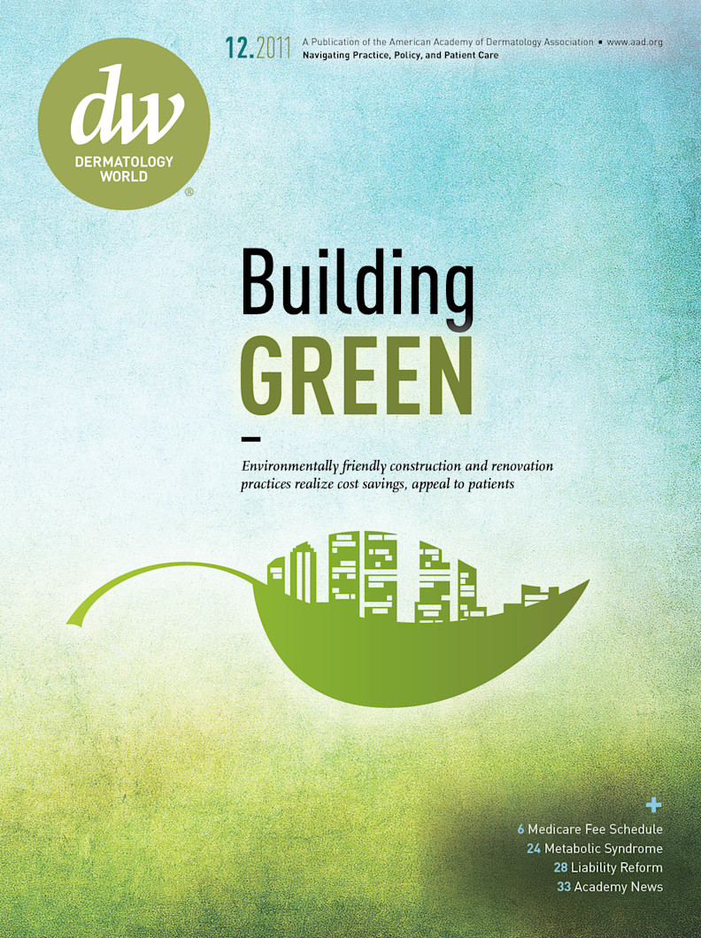 Dermatology World cover December 2011