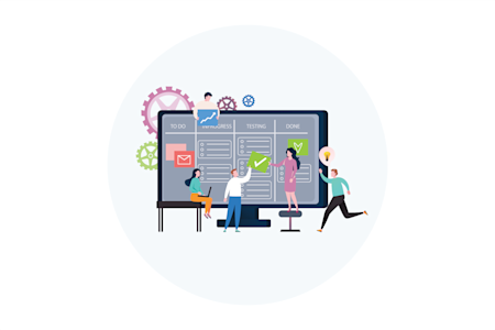 Illustration for improving information workflow