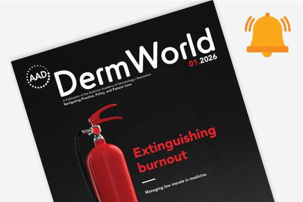 Cover image for DermWorld January 2026 | American Academy of Dermatology (AAD).