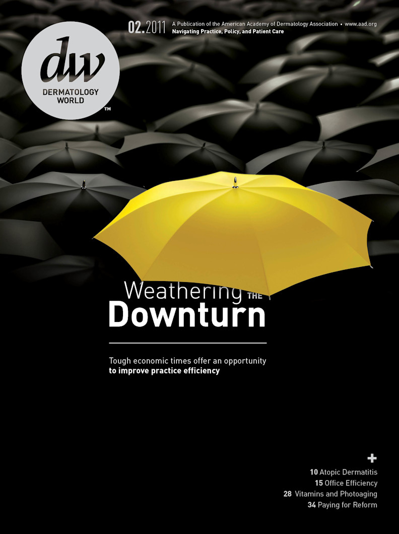 Dermatology World cover February 2011