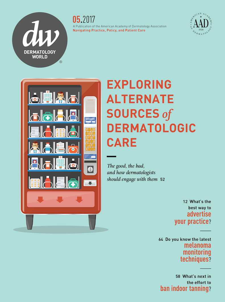Dermatology World cover May 2017