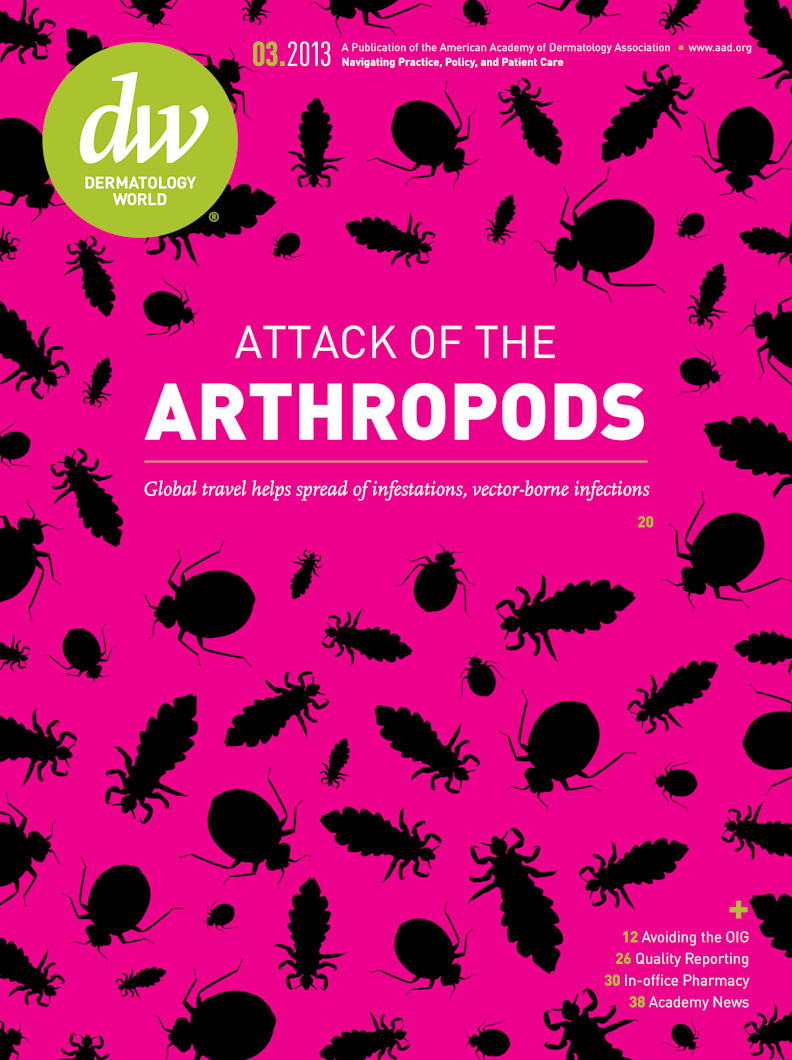 Dermatology World cover March 2013