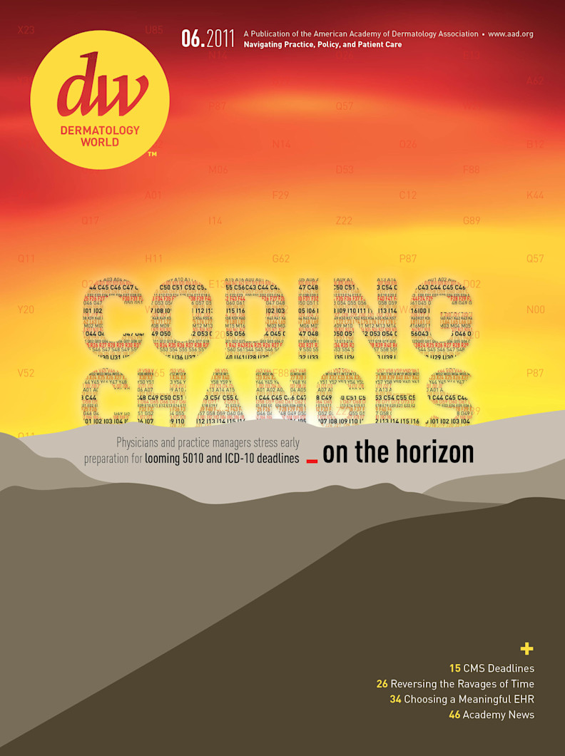 Dermatology World cover June 2011