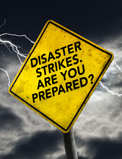 Dermatology World abstract illustration of disaster sign