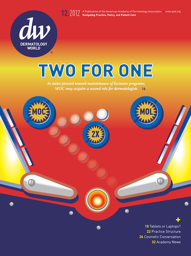 Dermatology World cover December 2012