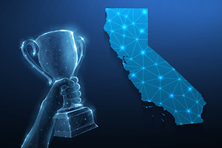 Card art for Advocacy — Step therapy win in California