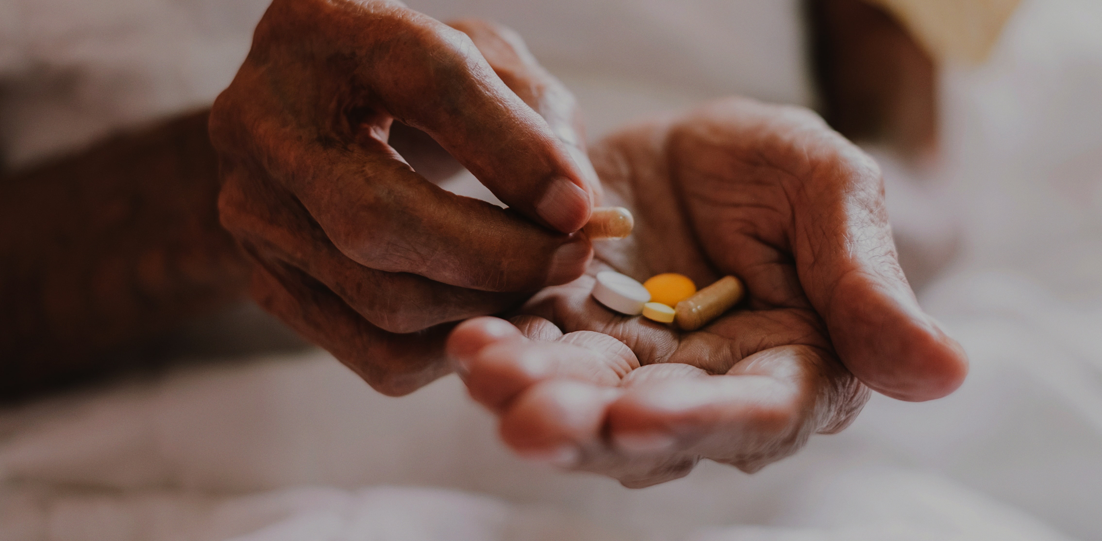 Patient taking medicine