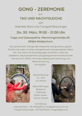 20250320 Flyer Gong-Zeremonie