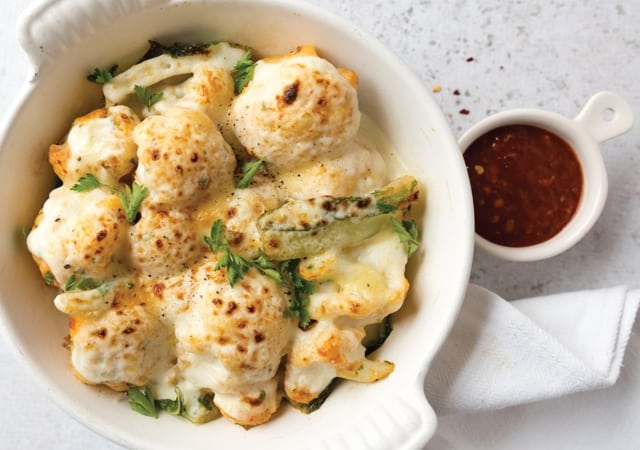 Cheesy Cauliflower Dauphinoise