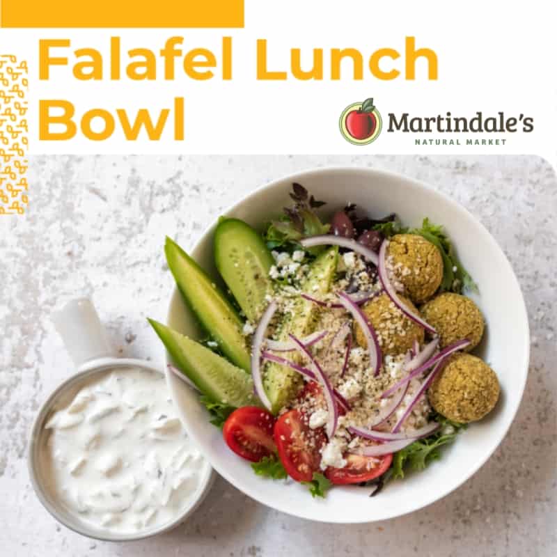 Easy Falafel Lunch Bowl