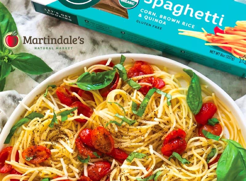 Gluten-Free Spaghetti in Light Tomato Sauce