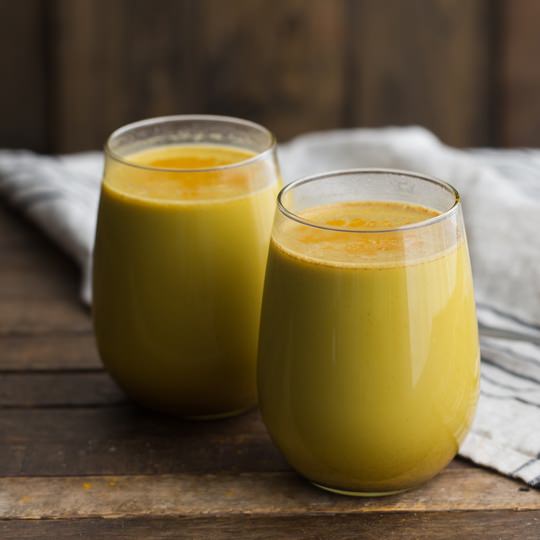 Turmeric Milk with Ginger