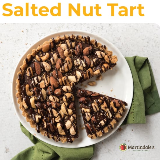 Salty Nutty Choco Tart