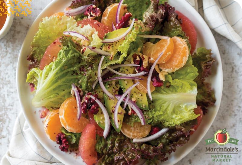 Citrus Salad with Apple Cider Vinegar Dressing