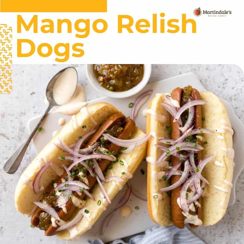 Mango Relish Dogs