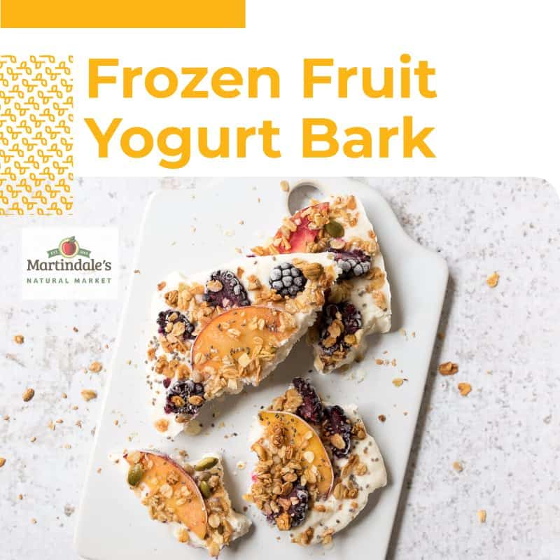 Fruity Frozen Yogurt Bark