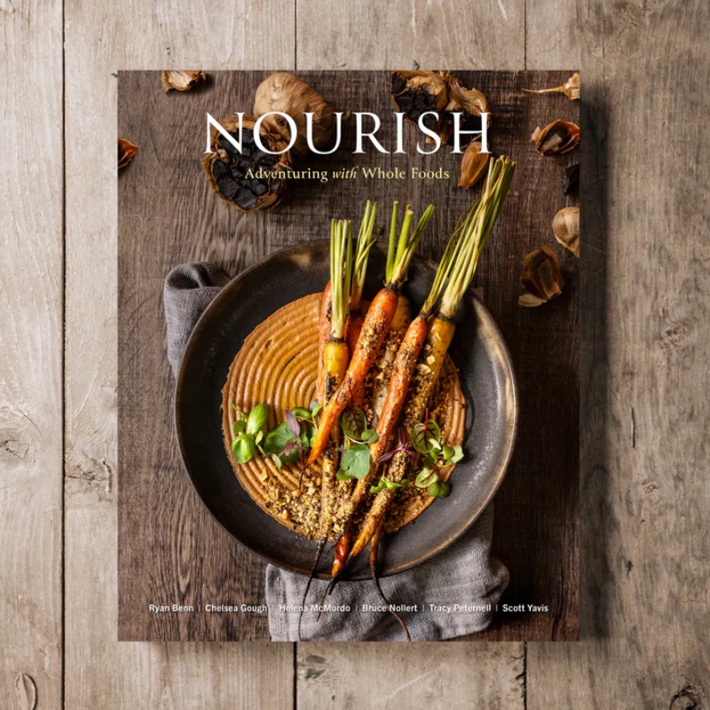 Nourish’s First Cookbook at Martindale’s